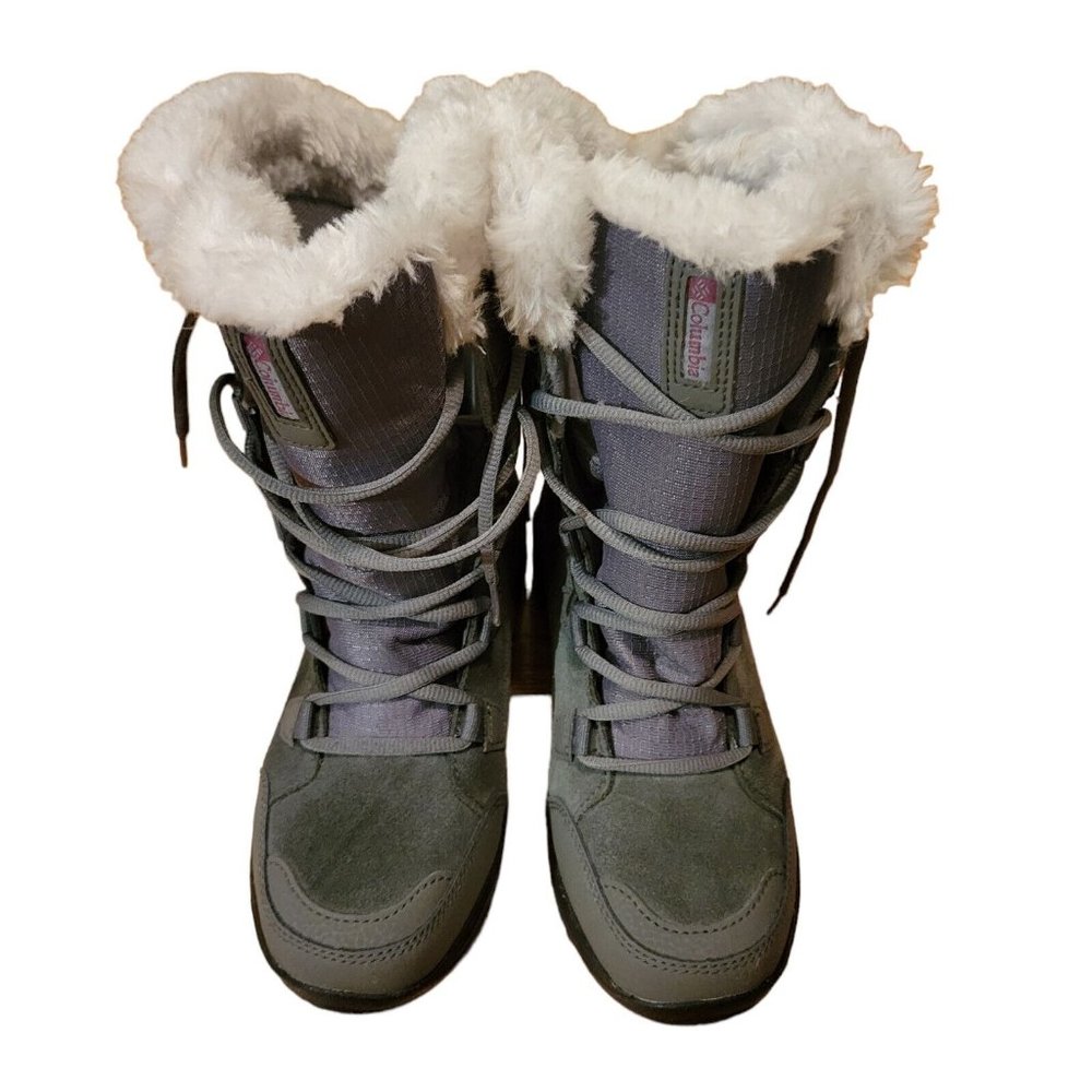 Columbia Women’s Ice Maiden II Boot Waterproof Size US 6 / EU 37  Gray New